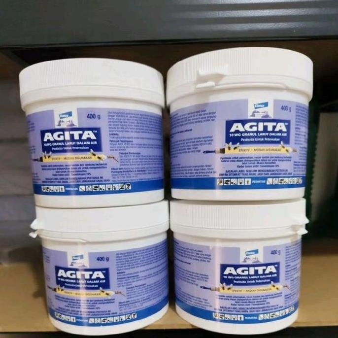 EVANSANJAYA78 - AGITA 10 WG - OBAT PEMBASMI LALAT PALING AMPUH TIDAK BERBAU 400 GRAM