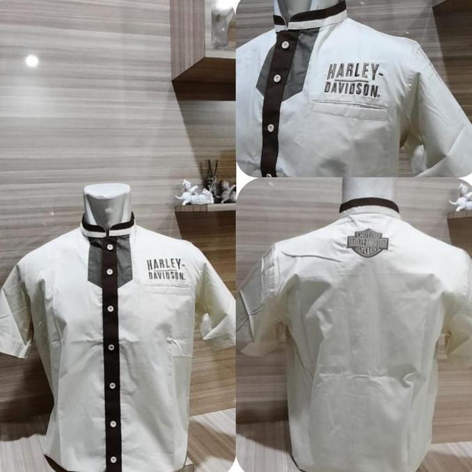 Baju Koko Harley Davidson