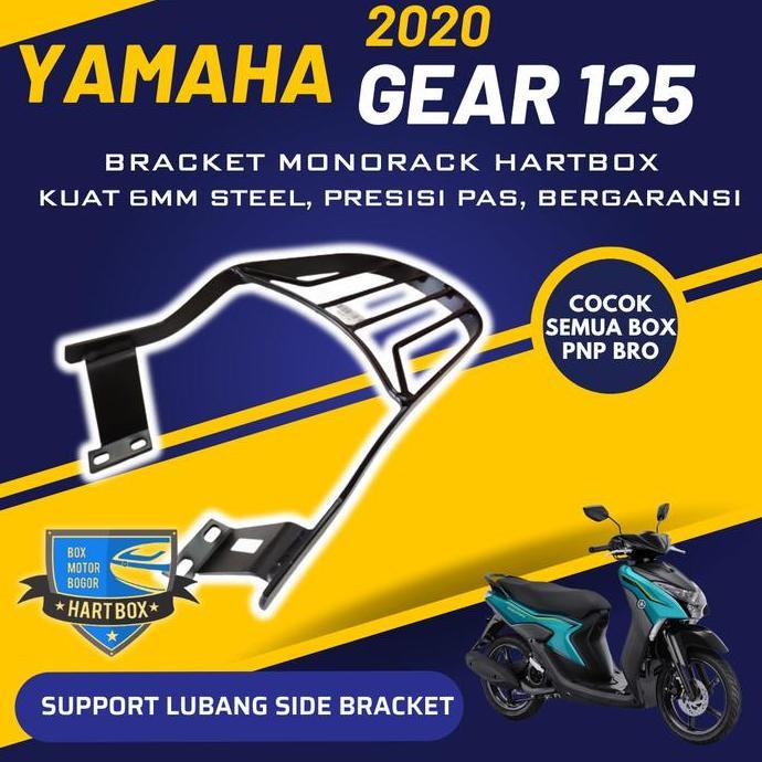 Bracket Monorack Yamaha Gear 125 | Bracket Box Motor Gear125 MIO Z/S terlaris