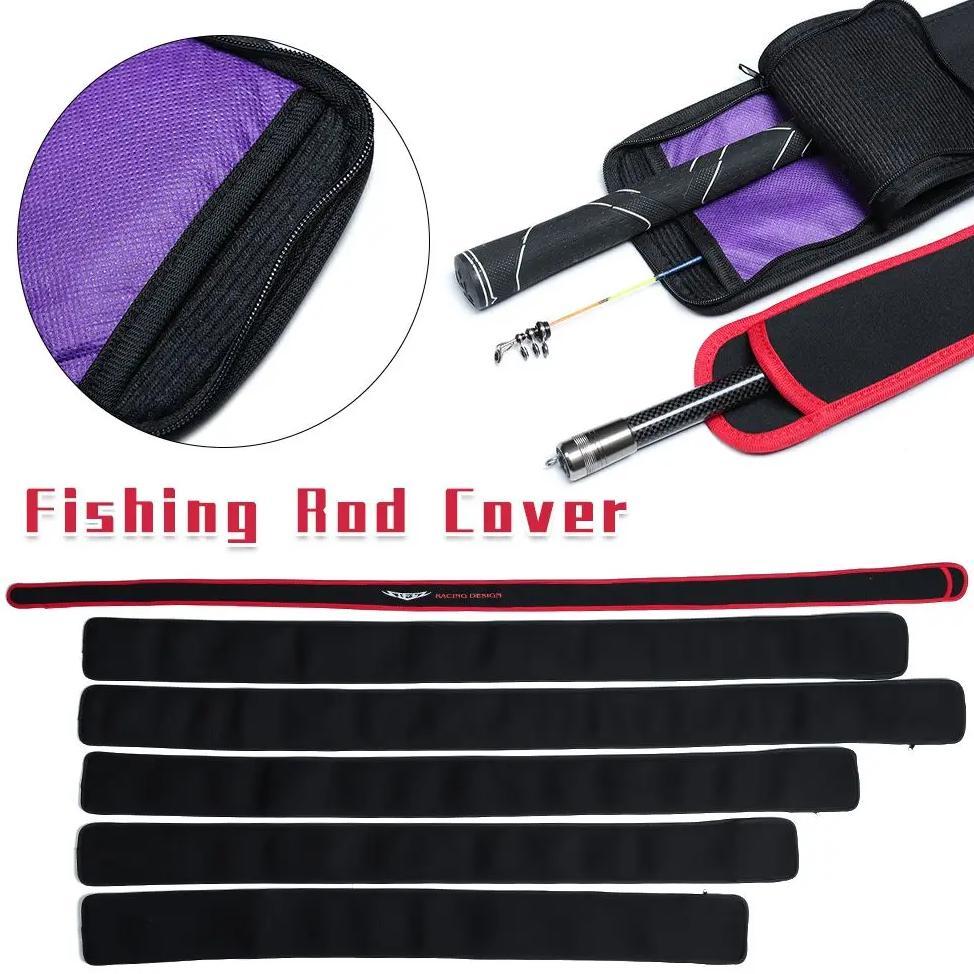 Fishing Rod Bag Wear Resistant Soft Thicken Storage Case Protective Bags Rod Sleeve 150Cm/140Cm/130C