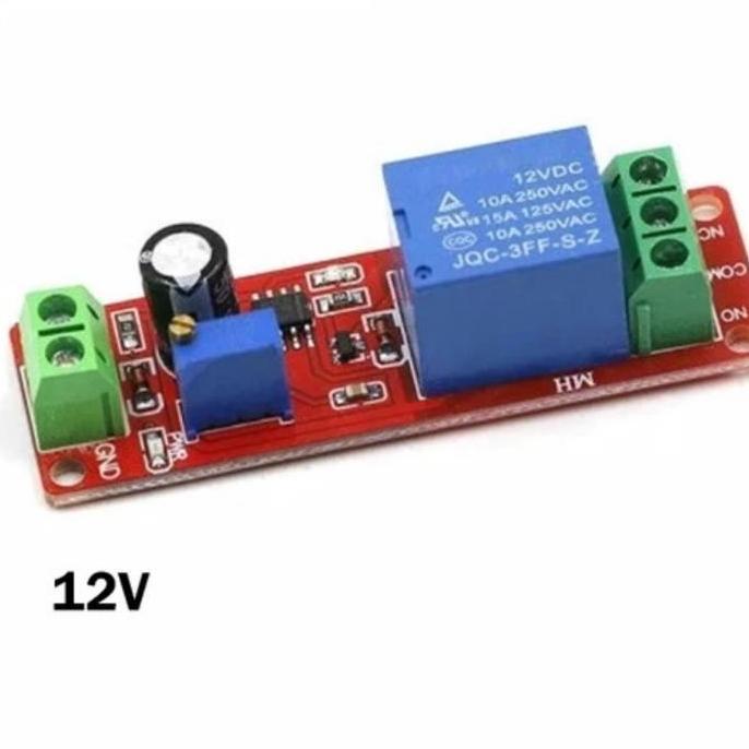 Delay Timer Ne555 12V Delay Switch Relay Ne 555 Adjustable Modul Restock
