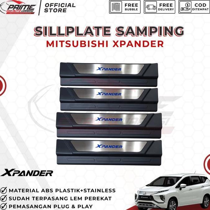 SILL PLATE XPANDER DOOR SILL PLATE XPANDER TANPA LAMPU - ISK BARU