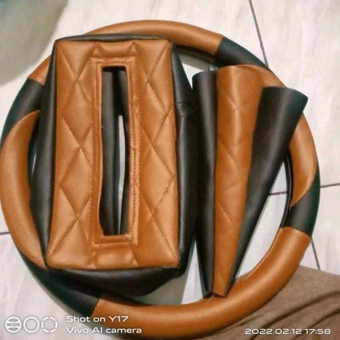 COVER STIR BUNGKUS STIR FULLSET PERSENELING X BUNGKUS TISU MOBIL PICKUP T200SS, L300, CARRY1.5, CARR