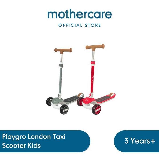London Taxi Scooter Kids  - Mainan Skuter Roda Tiga Anak 3 Tahun