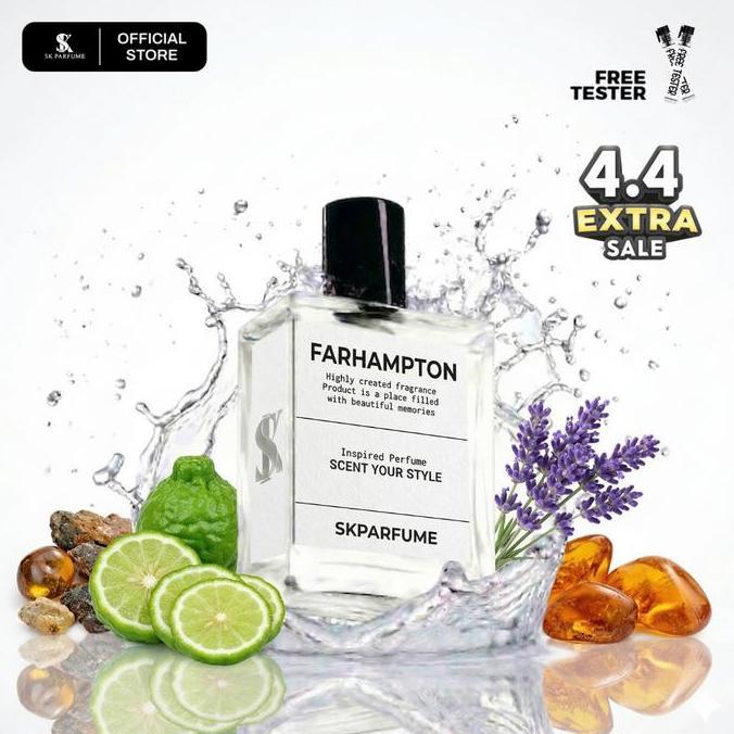 Youme- [Sk Parfume] Farhampton - Parfum Pria Aroma Fresh Menyegarkan Inspired Perfume By Sk Parfume