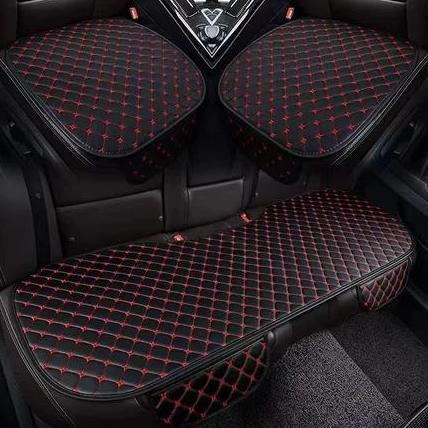 DRIVEMATE ALAS DUDUK JOK MOBIL 3 IN 1 SEAT SET | UNIVERSAL SEAT CUSHION /BACK SEAT COVER MOBIL BAHAN