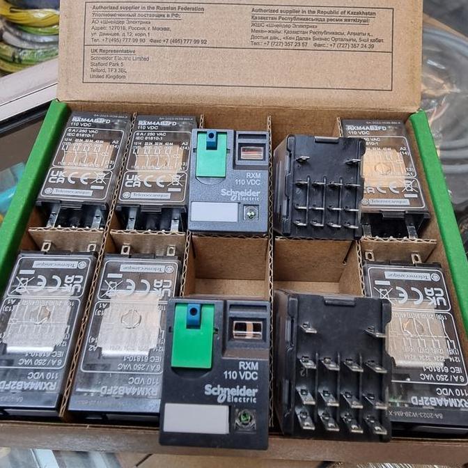 Rxm4Ab2Fd 110Vdc Relay Schneider Rxm4Ab2Fd Murah