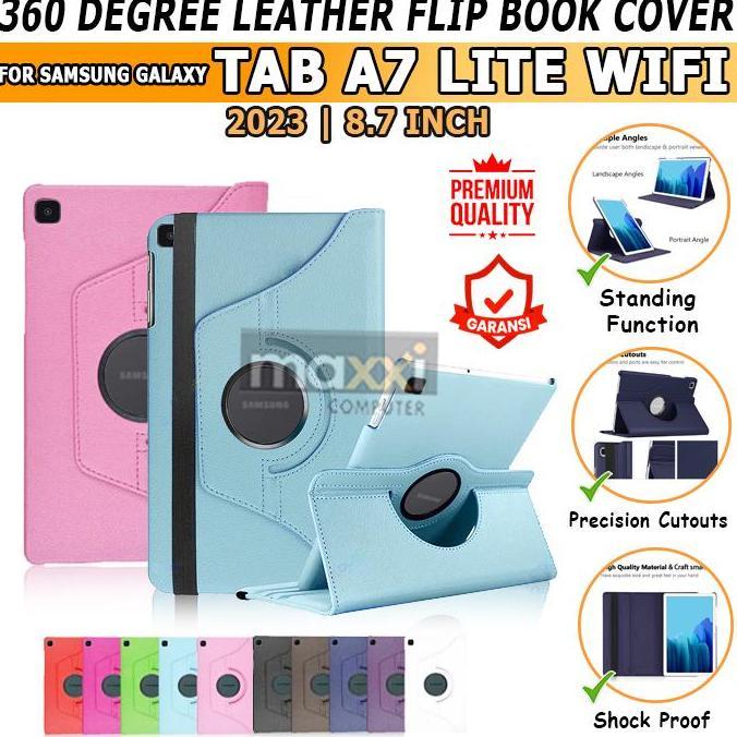 Samsung Galaxy Tablet A7 Lite Wifi Edition Rotary Flipcase Case Sarung