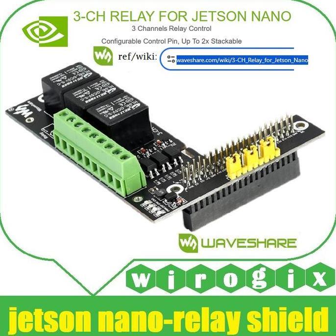 Jetson Nano - Relay Shield Restock