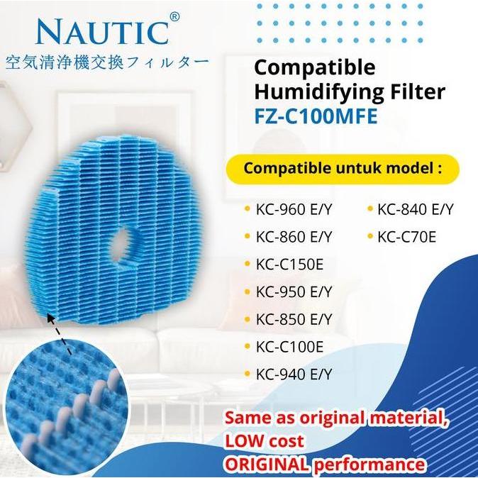 ORIGINAL NAUTIC Humidifying Filter FZ-C100MFE for kc-960 kc-850 kc-c70