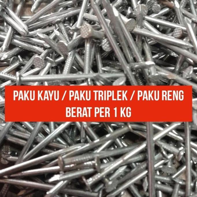 Paku Kayu 2cm / 2,5cm / 3cm / 4cm Per 1 kg Paku Triplek 1kg