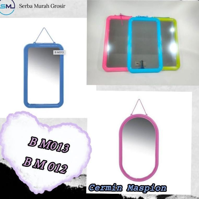 Kaca Dinding/Cermin Dinding Gantung/Kaca Kamar Mandi/Kaca Rias Maspion