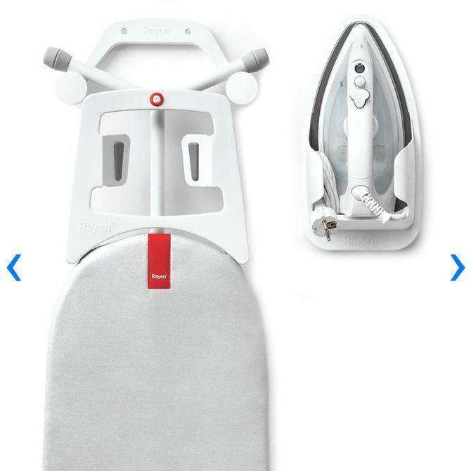 Tempat / Holder Gantungan Setrika & Meja Setrika Dinding