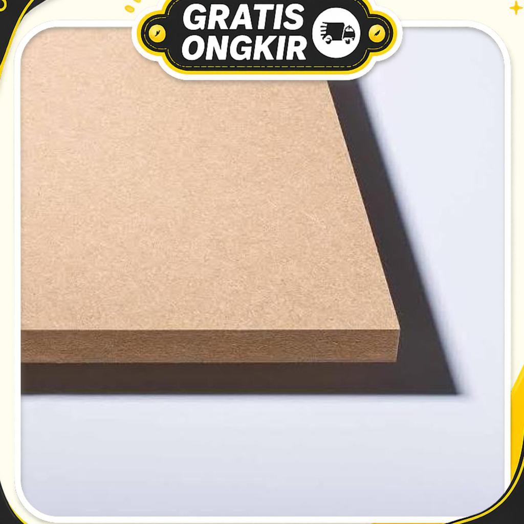 Papan Mdf 9Mm (100X50)Cm, Triplek Mdf, Papan Kayu Mdf, Plywood Mdf