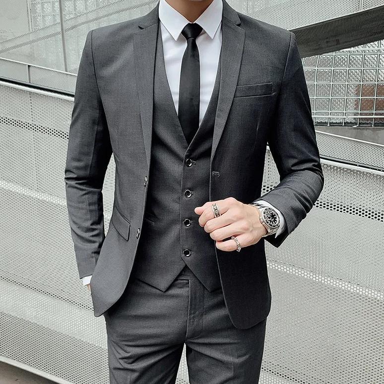 Best Seller Setelan Jas Pria Tuxedo 3 In 1 Pria Setelan Jas Pria Formal