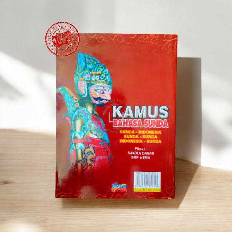 Buku Kamus Bahasa Sunda (Sunda - Indonesia Indonesia - Sunda) Untuk Sd, Smp, Dan Sma