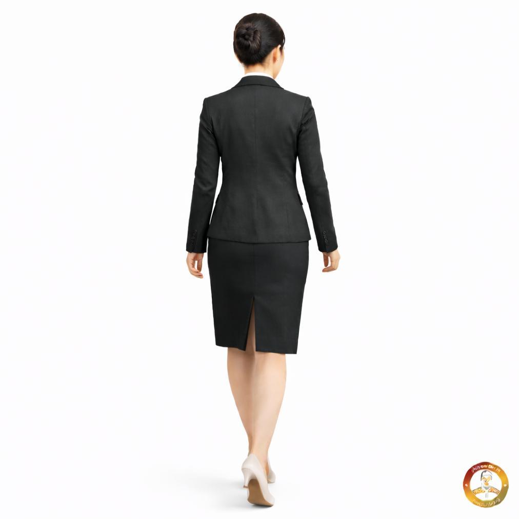 Free Ongkir Setelan Jas Blazer Rok Pendek 7/8 Formal Dibawah Dengkul One Set Rok Pendek 3/4 Blazer A