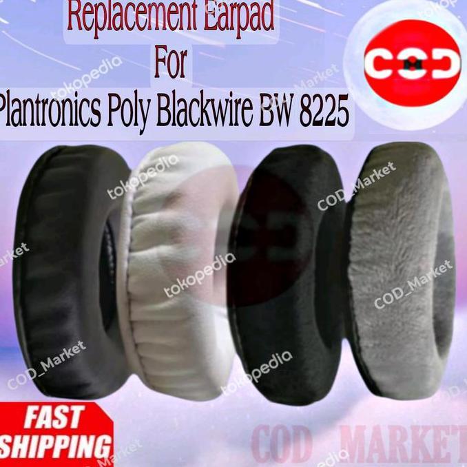 Earcup Busa Earpad Plantronics Poly Blackwire BW8225 BW 8225 Headset