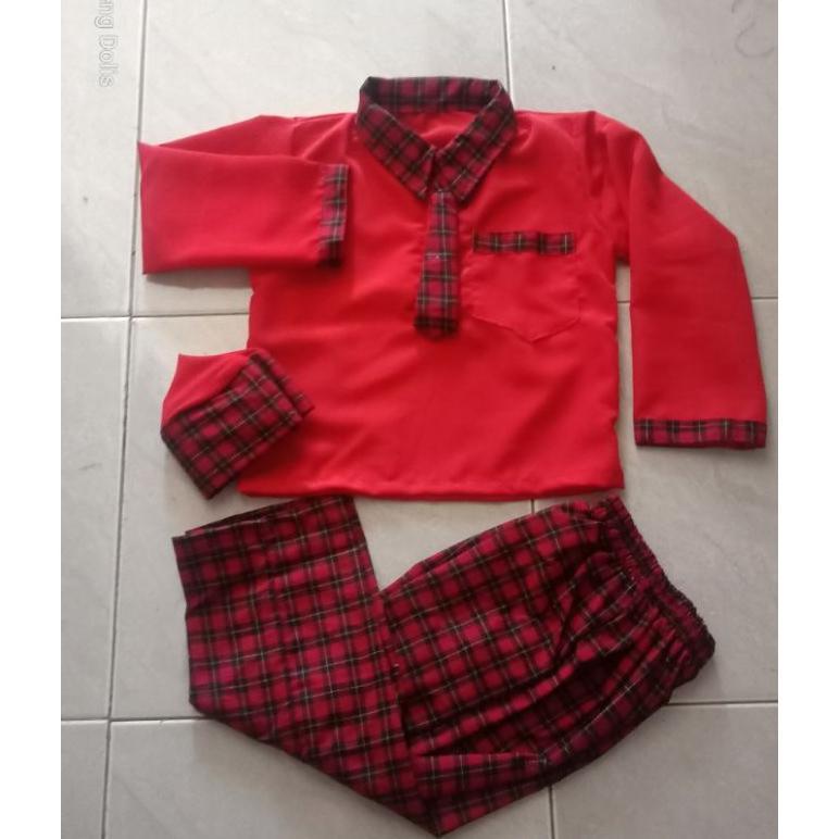 Best Seller Seragam Tk Kotak Merah