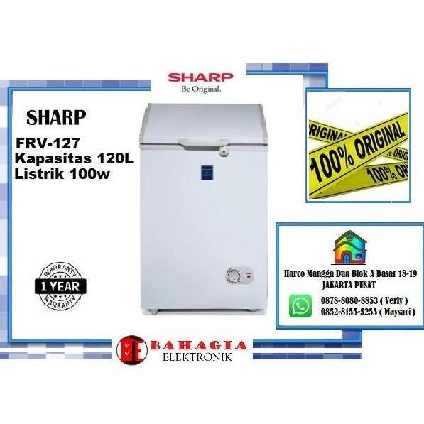 Sharp FRV127 Chest Freezer / Box Freezer/Freezer 120L Original