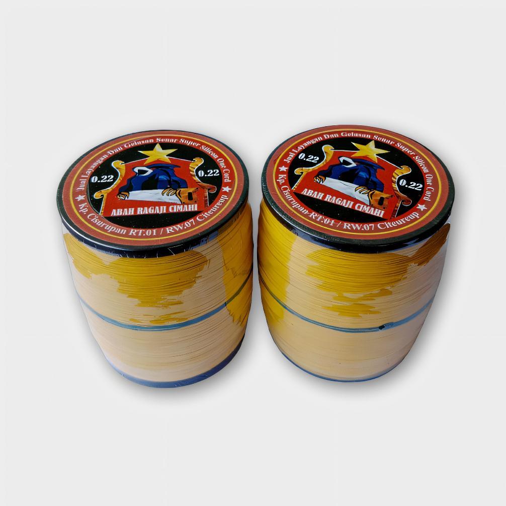ASSALAMSHOP GELASAN RAJAWALI BY ABAH RAGAJI SENAR LAYANGAN ADUAN MOLOR ARIDA 2000 YARD 0.21 HALUS KU