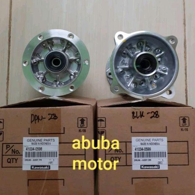 Tromol Depan Belakang Klx 150 Hole 28 Asli Original Kawasaki Promo