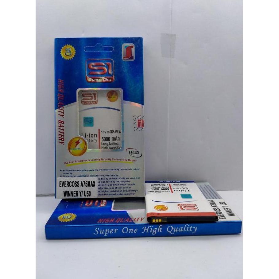 BATERAI FOR EVERCOSS A75 MAX DOUBLE POWER