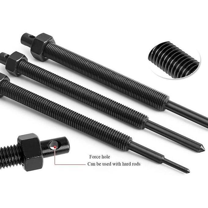 Grosir Kit Khusus Bongkar Bearing Motor 12Pcs - Alat Penarik Laher Dalam Terjepit, Untuk Diameter 9-