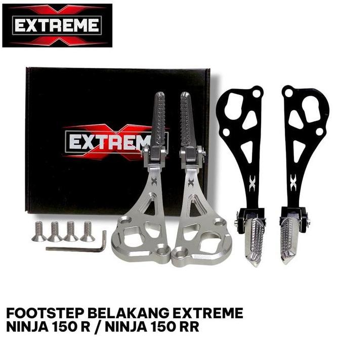 Foot Step Belakang Variasi Extreme Untuk Ninja 150 Rr & Ninja 150 R Restock