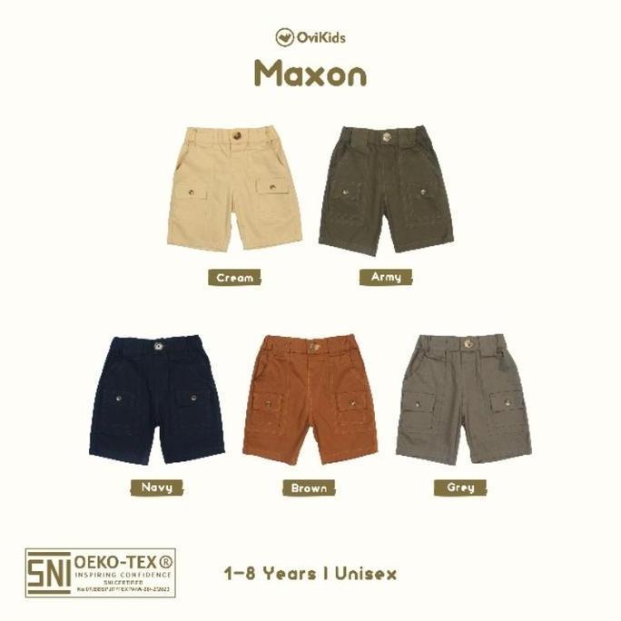 Ovikids -Maxon Ovi Kids - Celana Anak - Celana Ovi Kids - Celana Pendek Anak