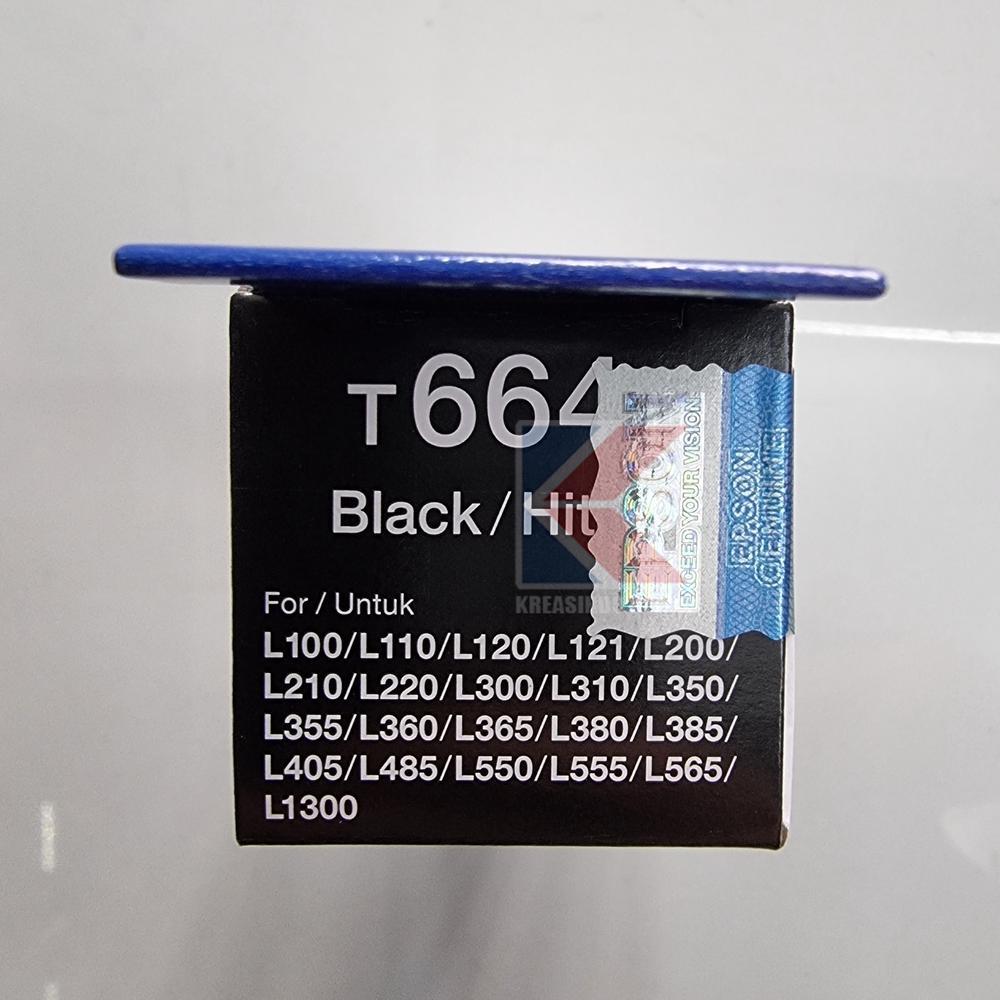 ZEVANEEASQUARE TINTA EPSON 664 / T664 ORIGINAL (L120 L121 L1300) MURAH