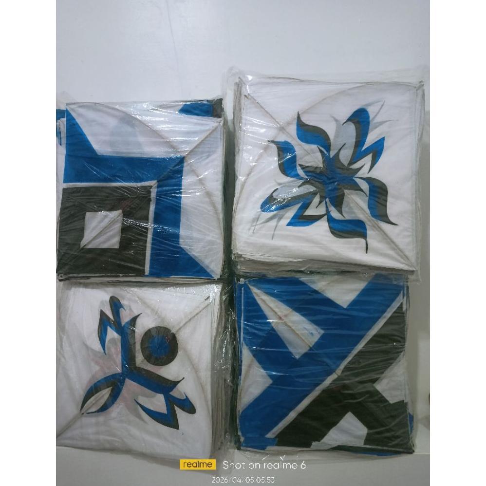 ARKATAMAMALL LAYANGAN SEOT BEROTOT KERTAS TISU PUTIH PULAS BIRU SUPER UK 56X48 ISI 50PCS TERLARIS