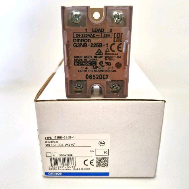 OMRON G3NB-220B-1 SOLID STATE RELAYS G3NB 220B 1 RESTOCK