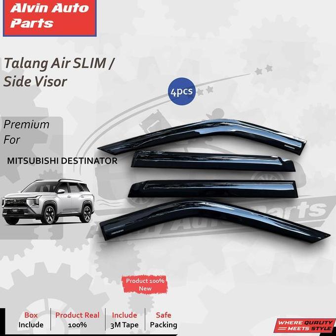 Talang Air Destinator Slim / Side Visor Mitsubishi Destinator Slim/Accessories Mitsubishi Destinator