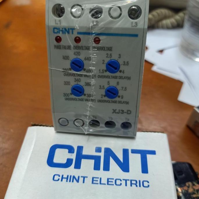 PHASE FAILURE RELAY/PHASE SAQUENCE PROTECTIVE RELAY XJ3-D AC280V CHINT ASLI