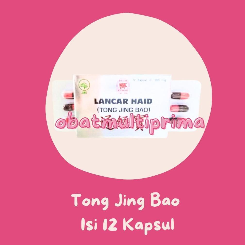 (Terbaru) Tong Jing Bao BPOM - Obat Herbal Cina Pelancar Haid Menstruasi 1 2 Bulan (Terlaris)