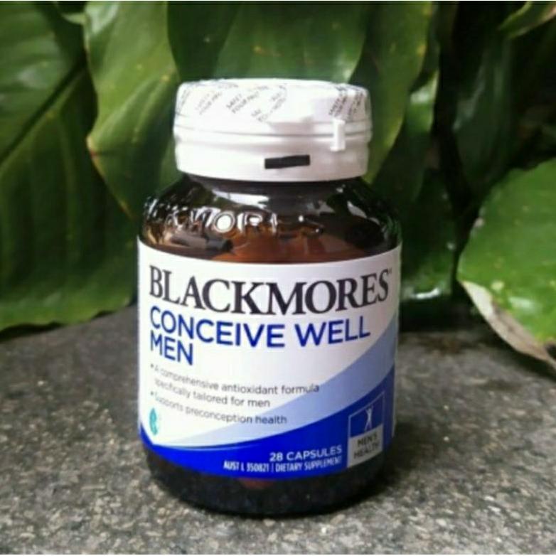 (Terbaru) Blackmores conceive well men 28 caps suplemen kesuburan pria (Terlaris)