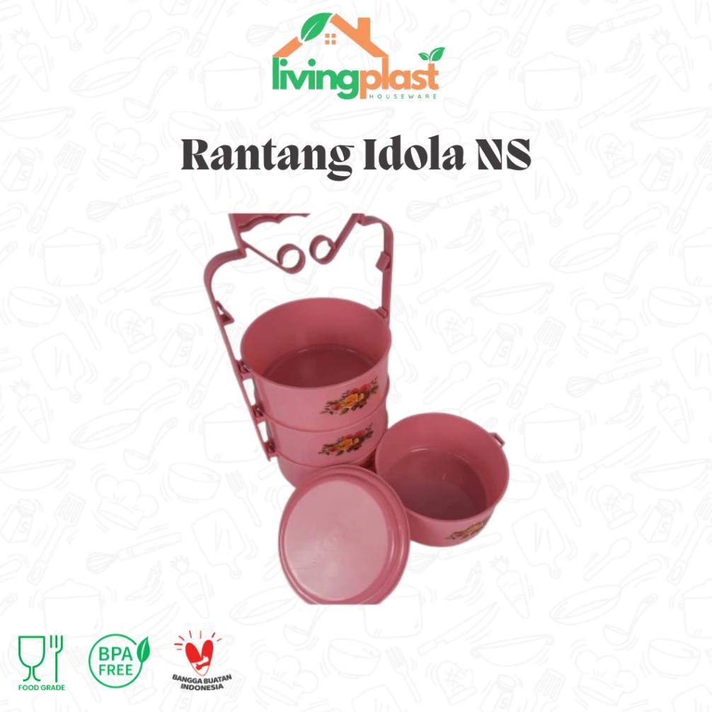 HOT DEALS Rantang Idola NS Susun 2 3 4 / Rantang Nasi / Rantang Plastik / Kotak Makan Susun / Kotak 