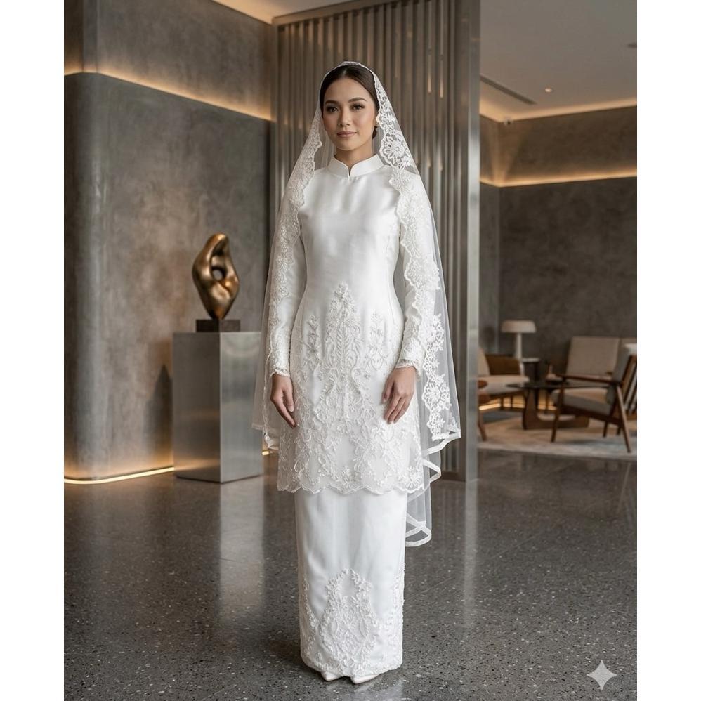 Diskon Gaun Pengantin Muslimah Malaysia Melayu Gaun Akad Gaun Walimah Wedding Dress Muslimah Gaun Me