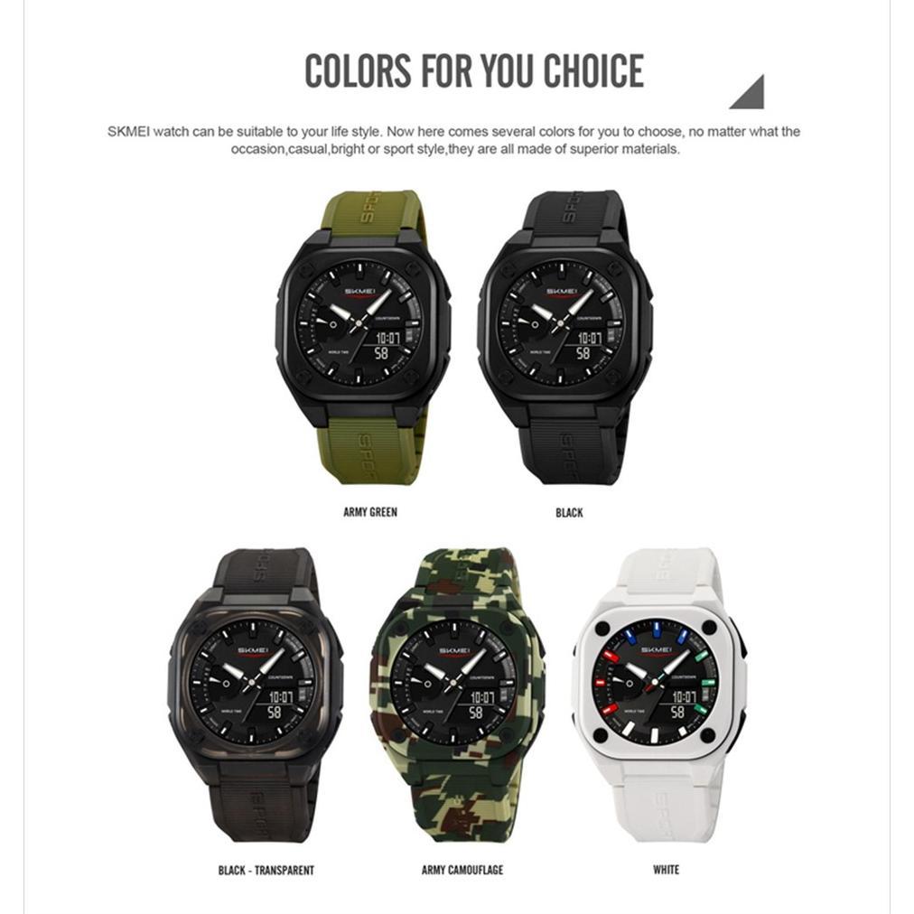 Recommended Jam Tangan Pria Analog Digital Skmei 2328 Fashion Water Resist (Skmei_Fashionwatch.Id)