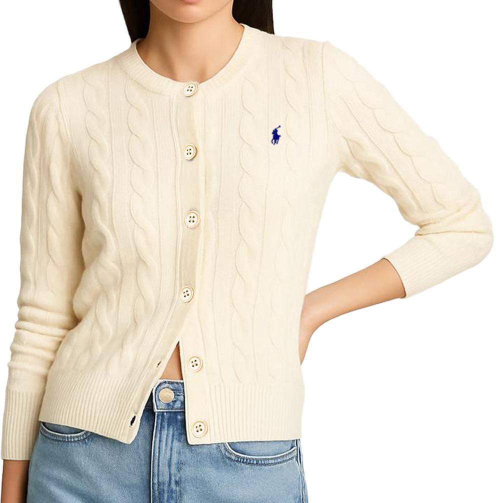 TERLARIS POLO SPORT - 70.8003.35 Ladies Cardigan - Ivory