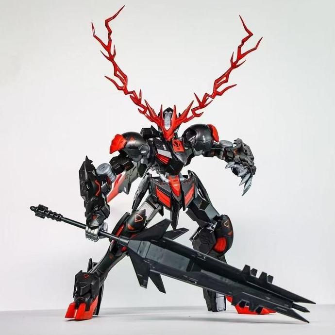 jozzymary - barbatos fm lupus rex normal ver. black white 1/100 max re model kit mokit