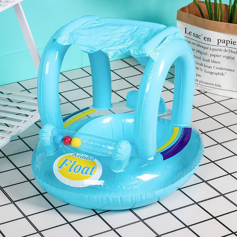 Pelampung Balon Berenang Alas Cincin Tirai Bel Alas Cincin Tiup Pvc Air Cincin Renang Bayi