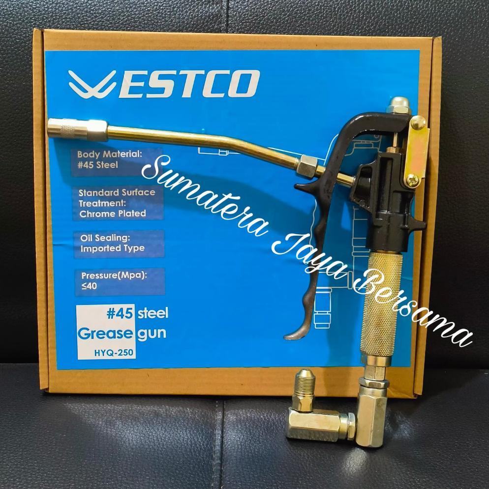 Gun Pompa Gemuk Angin Grease Gun Handle Stik Grease Pump Westco