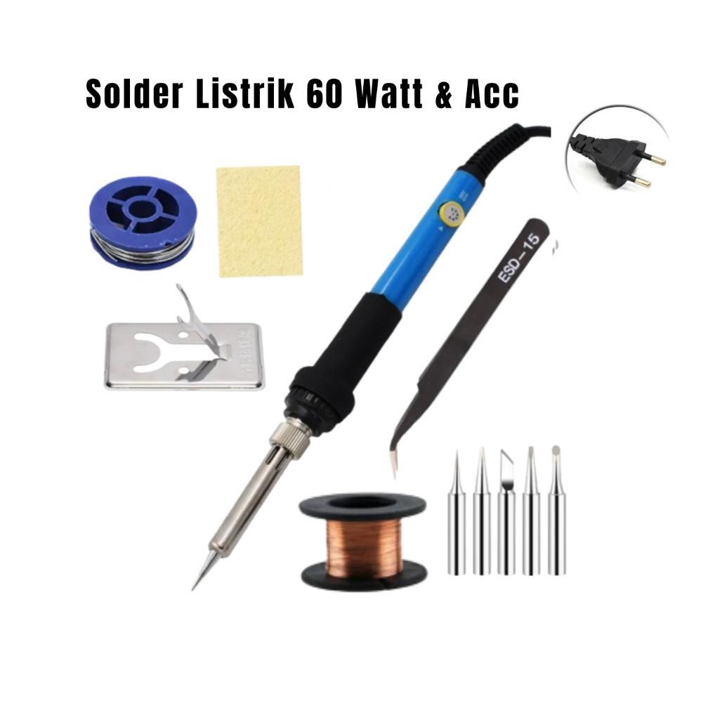Solder Listrik 60 Watt Suhu Bisa Diatur Solder Hp