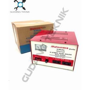 AKARA Stabilizer MATSUNAGA Stavol SVC500F 500Watt / Stabilizer Listrik Stavolt SVC 500 MATSUNAGA