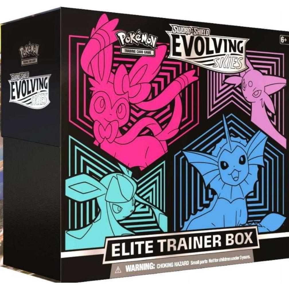 Promo Pokemon Evolving Skies Elite Trainer Box