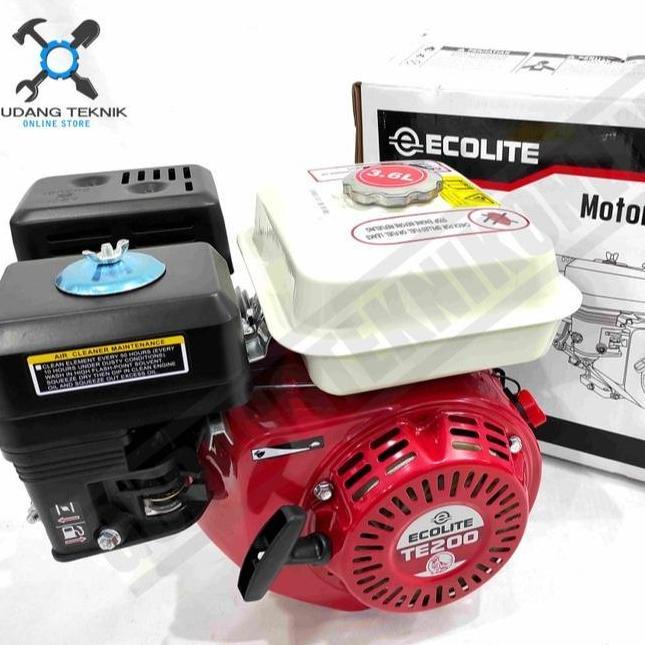 SAVAN Engine ECOLITE TE160 TE200 5.5 6.6 HP / Mesin Penggerak Serba Guna  - Engine Gasoline Bensin T