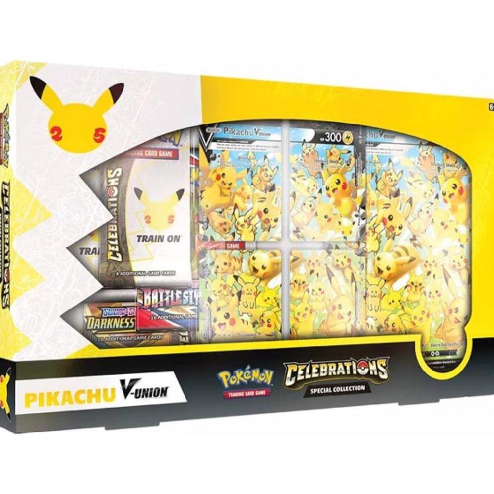 Pokemon Tcg: 25Th Anniversary Pikachu V Union Collection