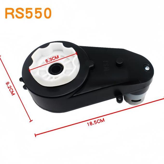 MANAZY Gearbox 12V 18000/12000/ 20000/RPM 390/12V 12000/15000/30000 /RPM 550 Gearbox Mobil Aki Anak 